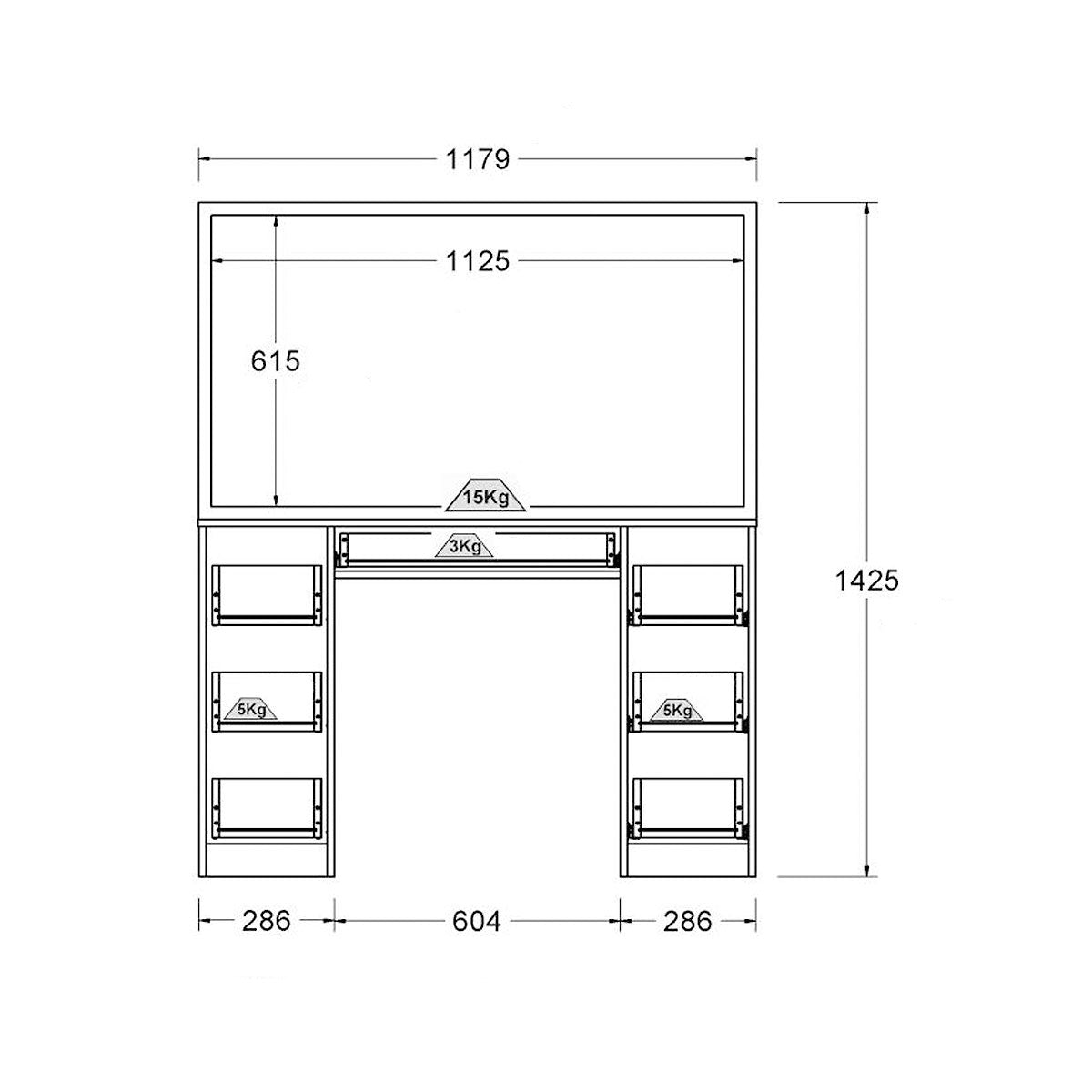 Vanity Desk